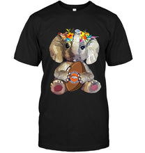 Load image into Gallery viewer, Elephant loves Denver Broncos shirt
