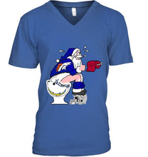 Load image into Gallery viewer, Santa Denver Broncos Toilet shirt