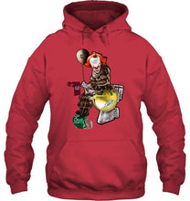 Load image into Gallery viewer, IT Western Michigan Broncos in toilet halloween hoodie