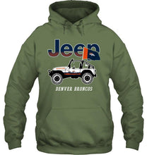 Load image into Gallery viewer, Denver Broncos jeep shirt