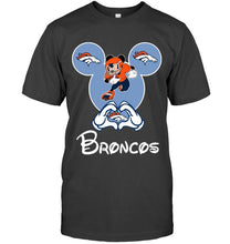Load image into Gallery viewer, Denver Broncos Mickey shirt