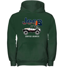 Load image into Gallery viewer, Denver Broncos jeep shirt