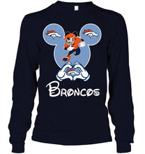 Load image into Gallery viewer, Denver Broncos Mickey shirt