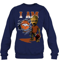 Load image into Gallery viewer, I am Denver Broncos groot shirt