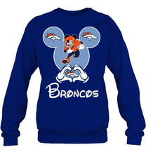 Load image into Gallery viewer, Denver Broncos Mickey shirt
