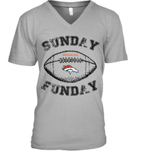 Load image into Gallery viewer, Sunday funday Denver Broncos lover shirt