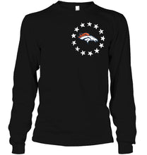 Load image into Gallery viewer, Denver Broncos american star flag shirt