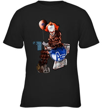 Load image into Gallery viewer, IT Boise State Broncos in toilet halloween hoodie