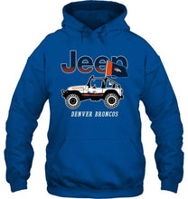 Load image into Gallery viewer, Denver Broncos jeep shirt