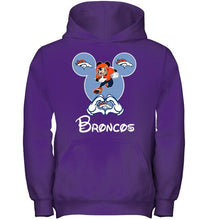 Load image into Gallery viewer, Denver Broncos Mickey shirt
