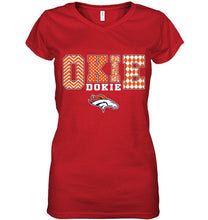Load image into Gallery viewer, Okie dokie Denver Broncos fan shirt