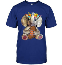Load image into Gallery viewer, Elephant loves Denver Broncos shirt