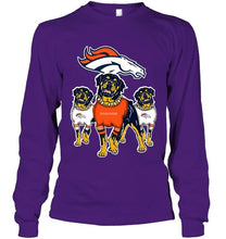 Load image into Gallery viewer, Denver Broncos Rottweilers fan hoodie