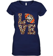 Load image into Gallery viewer, Love Denver Broncos panther pattern shirt