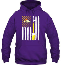Load image into Gallery viewer, Denver Broncos Beer american flag shirt
