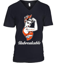 Load image into Gallery viewer, Go Denver Broncos unbreakable girl shirt