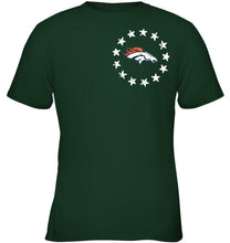 Load image into Gallery viewer, Denver Broncos american star flag shirt