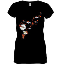 Load image into Gallery viewer, Denver Broncos daisy butterfly fan shirt