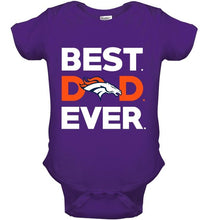 Load image into Gallery viewer, Best Denver Broncos dad ever shirt