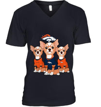 Load image into Gallery viewer, Denver Broncos Chihuahuas fan shirt