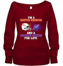 Load image into Gallery viewer, i'm a Denver Bronco and a Colorado Rockie for life shirt