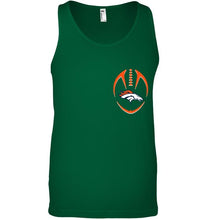 Load image into Gallery viewer, Denver Broncos American flag back shirt