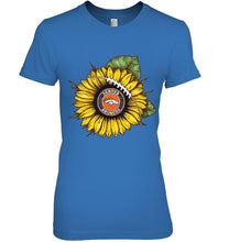 Load image into Gallery viewer, sunflower Denver Broncos fan shirt