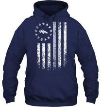 Load image into Gallery viewer, Denver Broncos american flag stars shirt