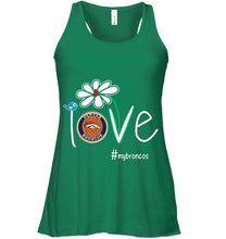Load image into Gallery viewer, Love my Broncos Denver Broncos daisy fan shirt