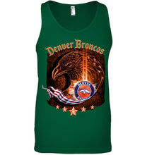 Load image into Gallery viewer, denver broncos eagle american flag shirt