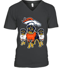 Load image into Gallery viewer, Denver Broncos Rottweilers fan hoodie