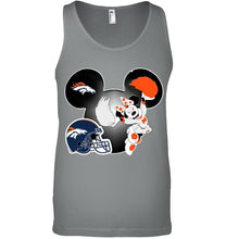 Load image into Gallery viewer, Denver Broncos Minnie cheerleader shirt