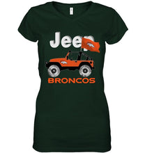 Load image into Gallery viewer, Jeep Denver Broncos fan hoodie