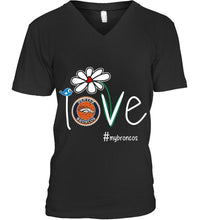 Load image into Gallery viewer, Love my Broncos Denver Broncos daisy fan shirt