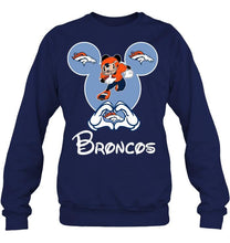 Load image into Gallery viewer, Denver Broncos Mickey shirt