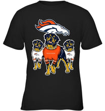 Load image into Gallery viewer, Denver Broncos Rottweilers fan hoodie