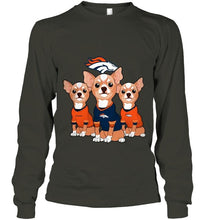 Load image into Gallery viewer, Denver Broncos Chihuahuas fan shirt