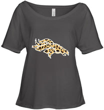 Load image into Gallery viewer, Denver Broncos tiger pattern layer shirt