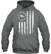 Load image into Gallery viewer, Denver Broncos american flag stars shirt