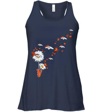 Load image into Gallery viewer, Denver Broncos daisy butterfly fan shirt