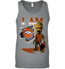 Load image into Gallery viewer, I am Denver Broncos groot shirt