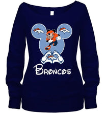 Load image into Gallery viewer, Denver Broncos Mickey shirt