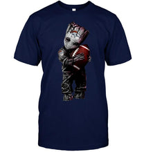 Load image into Gallery viewer, baby groot loves Denver Broncos shirt