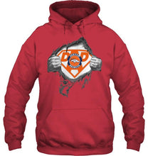 Load image into Gallery viewer, Denver Broncos dad superman shirt