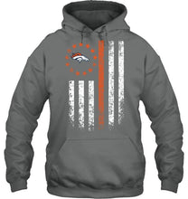 Load image into Gallery viewer, Denver Broncos american flag star shirt