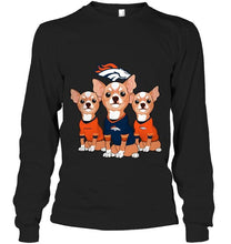 Load image into Gallery viewer, Denver Broncos Chihuahuas fan shirt