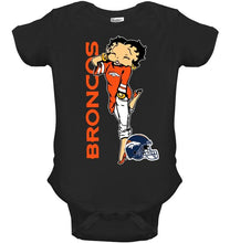 Load image into Gallery viewer, Denver Broncos betty boop fan shirt