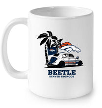 Load image into Gallery viewer, Beetle Denver Broncos on beach shirt