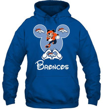 Load image into Gallery viewer, Denver Broncos Mickey shirt