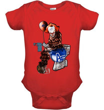 Load image into Gallery viewer, IT Boise State Broncos in toilet halloween hoodie